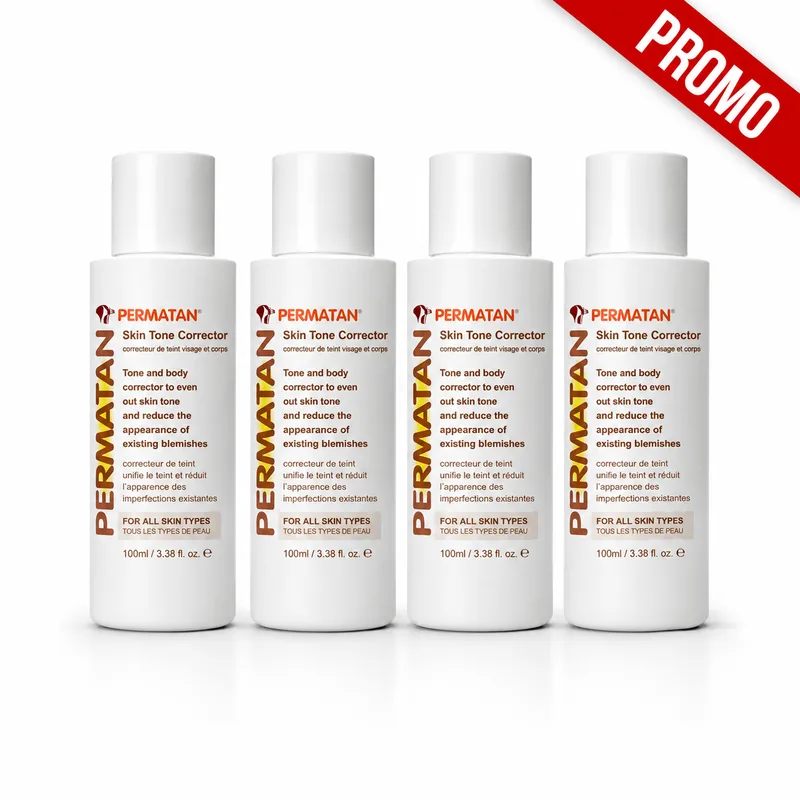 Pack de 4 flacons PERMATAN 100 ml en promotion